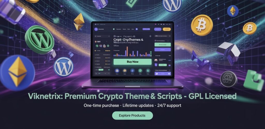 Viknetrix landing page hero img