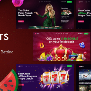 nuts: casino & sports betting wordpress theme