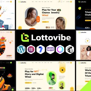 Lottovibe Lottery WordPress Theme Demo